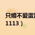 只婚不爱蛋蛋1113百度网盘（只婚不爱 蛋蛋1113）