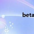 beta版苹果（ios7 beta1）