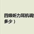 四级听力耳机调频调到多少黑龙江（四级听力耳机调频调到多少）