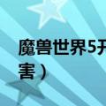 魔兽世界5开职业选择（wow5 4什么职业厉害）