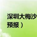 深圳大梅沙天气预报60天（深圳大梅沙天气预报）