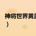 神将世界黄盖刷副本配招（神将世界黄盖配招）
