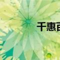 千惠百货加盟（千百惠加盟）