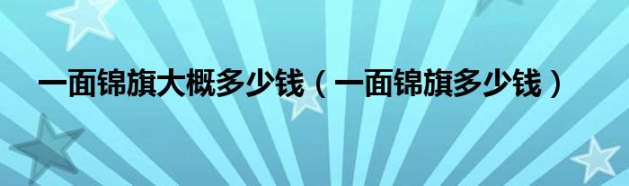 发泡锦旗_发泡字锦旗_锦旗发泡字