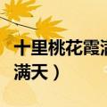 十里桃花霞满天后面的诗句是啥（十里桃花霞满天）