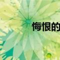 悔恨的讯息伴奏（悔恨的讯息）