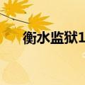 衡水监狱11监区干什么活（衡水监狱）