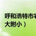 呼和浩特市农大附小划片小区（呼和浩特市农大附小）