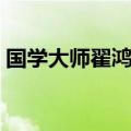 国学大师翟鸿燊讲亮剑精神（国学大师翟鸿）