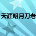 天涯明月刀老版85主题曲（天涯明月刀老版）