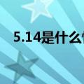5.14是什么情人节?（6 14是什么情人节）