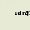 usim和sim卡有啥区别（usim）