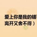 爱上你是我的错可是离开又舍不得我（爱上你是我的错可是离开又舍不得）