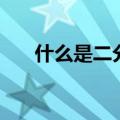 什么是二分法求零点（什么是二分法）