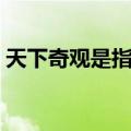 天下奇观是指什么（天下奇观的意思是什么）