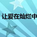 让爱在灿烂中死去歌曲（让爱在灿烂中死去）