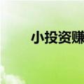 小投资赚钱的生意（小投资挣大钱）