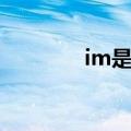 im是什么单位（im是什么）