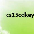 cs15cdkey序列号25位（cs1 5 cd key）