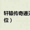 轩辕传奇通天塔法师攻略（轩辕传奇通天塔卡位）