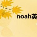 noah英文名寓意和含义（noah）