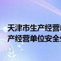 天津市生产经营单位安全生产主体责任规定（关于天津市生产经营单位安全生产主体责任规定简介）