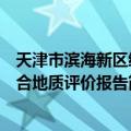 天津市滨海新区综合地质评价报告（关于天津市滨海新区综合地质评价报告简介）