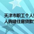 天津市职工个人购建住房贷款暂行办法（关于天津市职工个人购建住房贷款暂行办法简介）