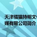天津橘猫持明文化传媒有限公司（关于天津橘猫持明文化传媒有限公司简介）