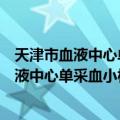 天津市血液中心单采血小板应急保障采血组（关于天津市血液中心单采血小板应急保障采血组简介）