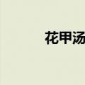 花甲汤的做法和功效（花甲汤）