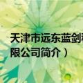 天津市远东蓝剑科技有限公司（关于天津市远东蓝剑科技有限公司简介）