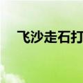 飞沙走石打一字是啥（飞沙走石打一字）