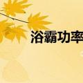 浴霸功率和卫生间面积（浴霸功率）