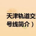 天津轨道交通11号线（关于天津轨道交通11号线简介）