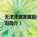 天津津滨发展股份有限公司（关于天津津滨发展股份有限公司简介）