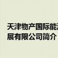 天津物产国际能源发展有限公司（关于天津物产国际能源发展有限公司简介）