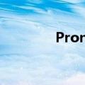 Pronunciation的动词形式