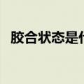 胶合状态是什么意思（胶着期是什么意思）