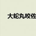 大蛇丸咬佐助有什么用（大蛇丸咬佐助）