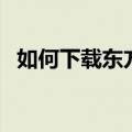 如何下载东方红魔乡（东方红魔乡修改器）
