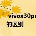  vivox30pro和oppo reno10倍变焦版二者的区别