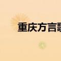 重庆方言歌曲大全试听（重庆方言歌）