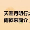 天涯月明行之风雨欲来（关于天涯月明行之风雨欲来简介）