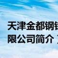 天津金都钢铁有限公司（关于天津金都钢铁有限公司简介）