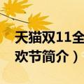 天猫双11全球狂欢节（关于天猫双11全球狂欢节简介）