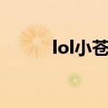 lol小苍结婚了吗（lol小苍照片）