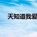 天知道我爱你（关于天知道我爱你简介）