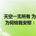 天空一无所有 为何给我安慰：海子诗传（关于天空一无所有 为何给我安慰：海子诗传简介）