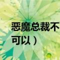 恶魔总裁不可以全文免费阅读（恶魔总裁 不可以）